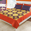 Amish Dream Orange Patchwork