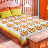 Golden Asters Pattern Patchwork