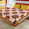Eight Equal Pointed Stars Pattern Patchwork