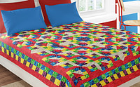 Four Patch Split Pattern Patchwork #483
