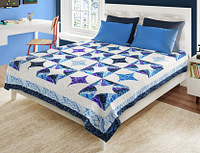 Shimmering Fans Pattern Patchwork
