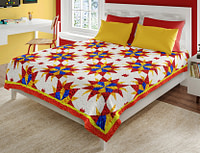Eight Equal Pointed Stars Pattern Patchwork