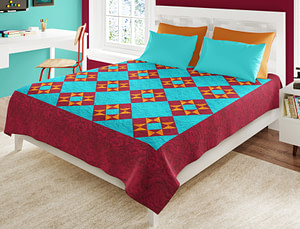 Amish Dream Blue Patchwork