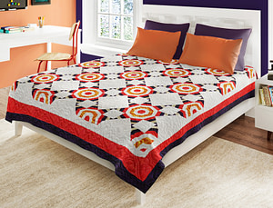 Eight-Pointed Stars Pattern Patchwork