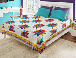 Taffy Sun Wheels Pattern Patchwork